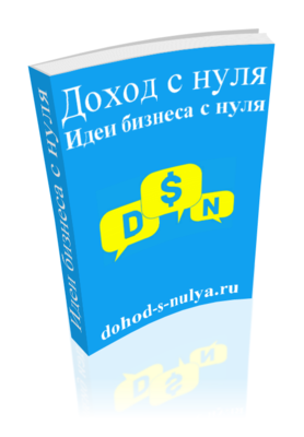 Вариант обложки для книги<br />"Идеи бизнеса с нуля"