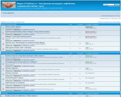 Форум www.forum.e-proficom.ru