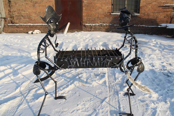 Мангал "Пираты"